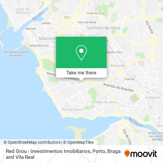 Red Grou - Investimentos Imobiliarios map