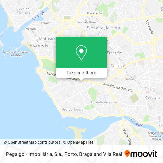 Pegalgo - Imobiliária, S.a. map