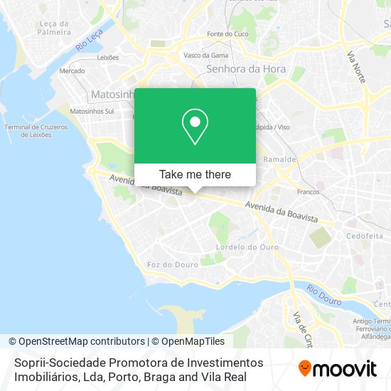 Soprii-Sociedade Promotora de Investimentos Imobiliários, Lda map