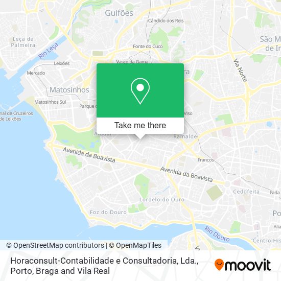 Horaconsult-Contabilidade e Consultadoria, Lda. mapa