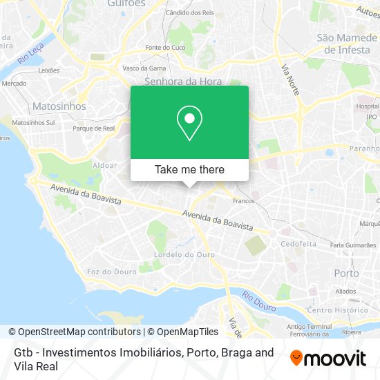 Gtb - Investimentos Imobiliários map