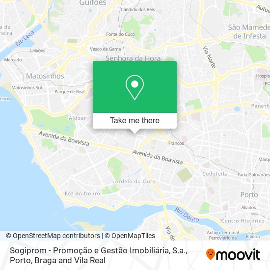 Sogiprom - Promoção e Gestão Imobiliária, S.a. map