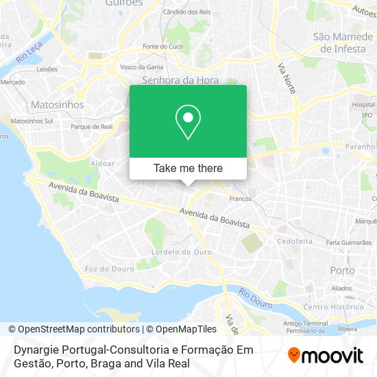 Dynargie Portugal-Consultoria e Formação Em Gestão map