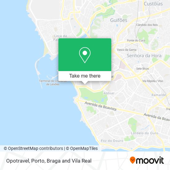 Opotravel map