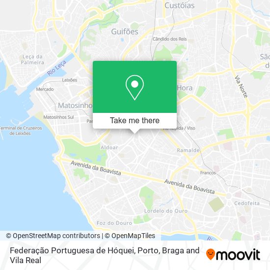 Federação Portuguesa de Hóquei map