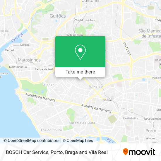 BOSCH Car Service map