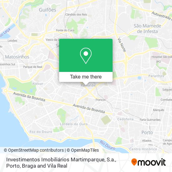 Investimentos Imobiliários Martimparque, S.a. map