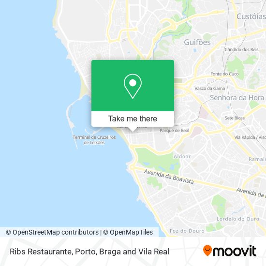 Ribs Restaurante map