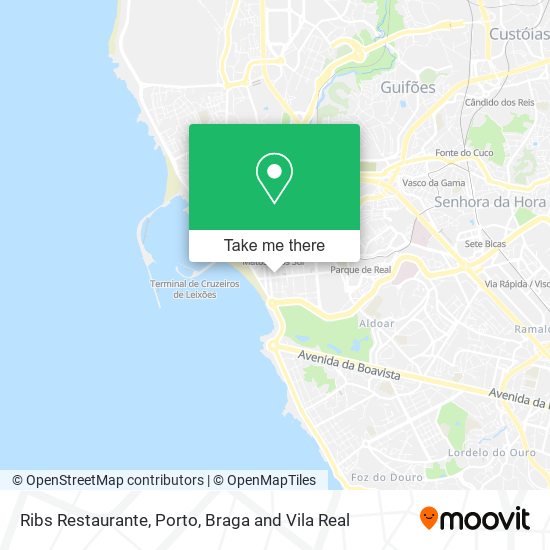 Ribs Restaurante mapa