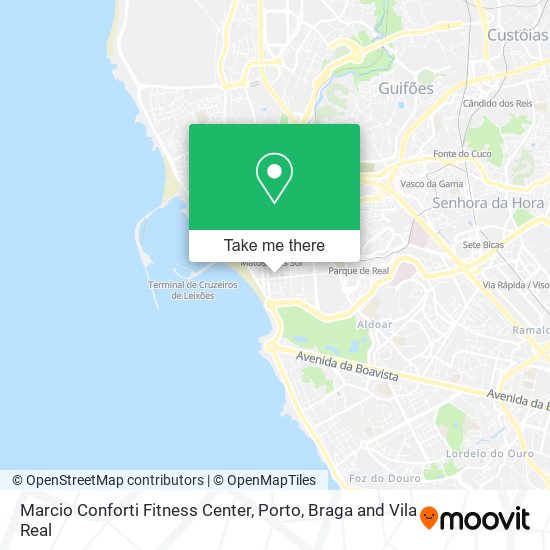 Marcio Conforti Fitness Center map