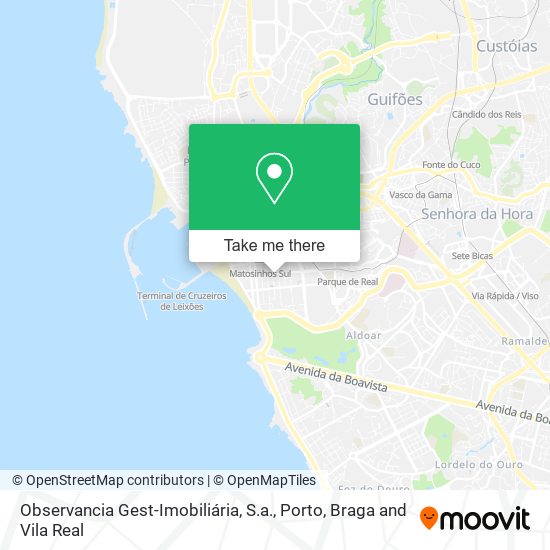 Observancia Gest-Imobiliária, S.a. map