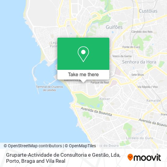 Gruparte-Actividade de Consultoria e Gestão, Lda map