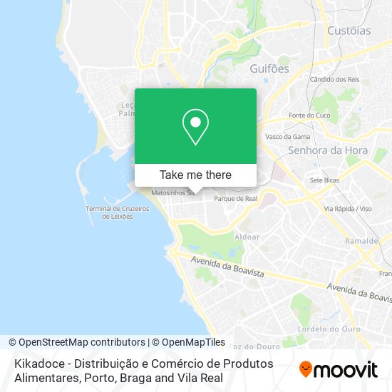 Kikadoce - Distribuição e Comércio de Produtos Alimentares map