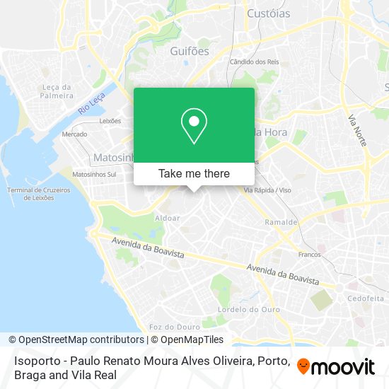 Isoporto - Paulo Renato Moura Alves Oliveira map
