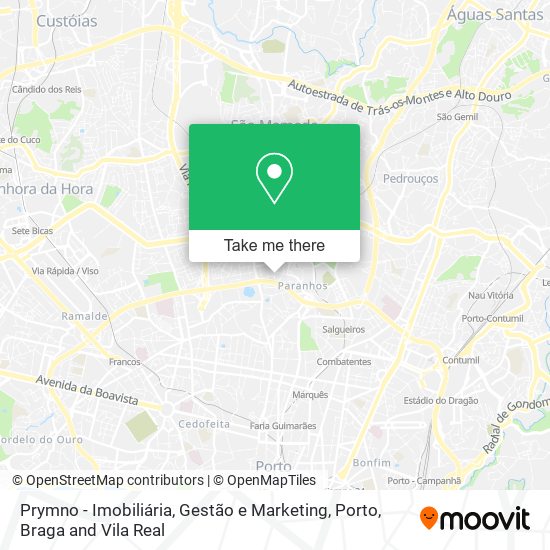 Prymno - Imobiliária, Gestão e Marketing map