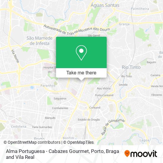 Alma Portuguesa - Cabazes Gourmet map