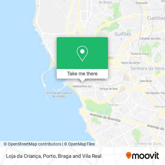 Loja da Criança mapa