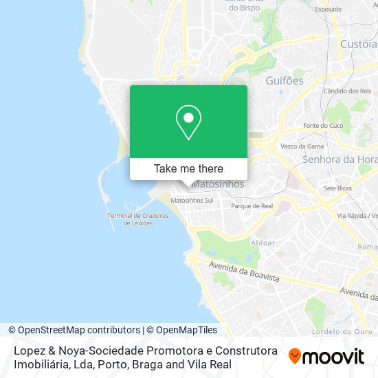 Lopez & Noya-Sociedade Promotora e Construtora Imobiliária, Lda map