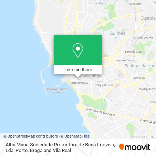 Alba Maria-Sociedade Promotora de Bens Imóveis, Lda map