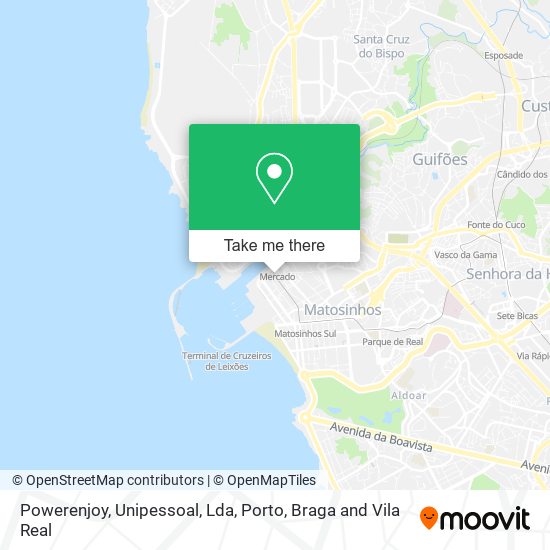 Powerenjoy, Unipessoal, Lda mapa