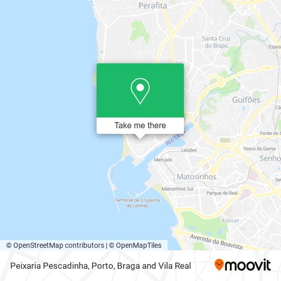 Peixaria Pescadinha map