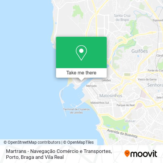 Martrans - Navegação Comércio e Transportes map