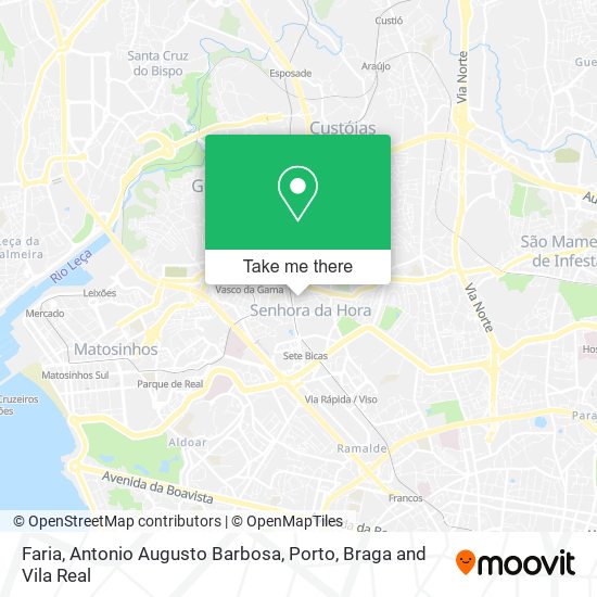 Faria, Antonio Augusto Barbosa map