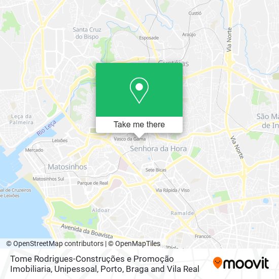 Tome Rodrigues-Construções e Promoção Imobiliaria, Unipessoal map