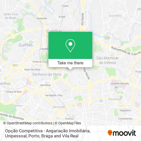 Opção Competitiva - Angariação Imobiliária, Unipessoal map