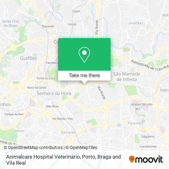 Animalcare Hospital Veterinário map