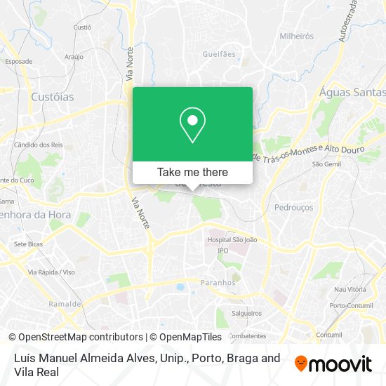 Luís Manuel Almeida Alves, Unip. map