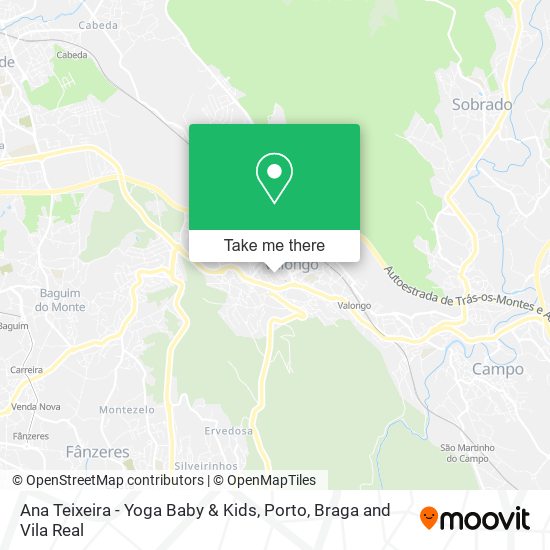 Ana Teixeira - Yoga Baby & Kids mapa