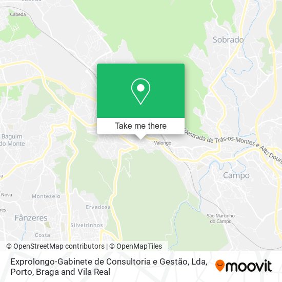 Exprolongo-Gabinete de Consultoria e Gestão, Lda map