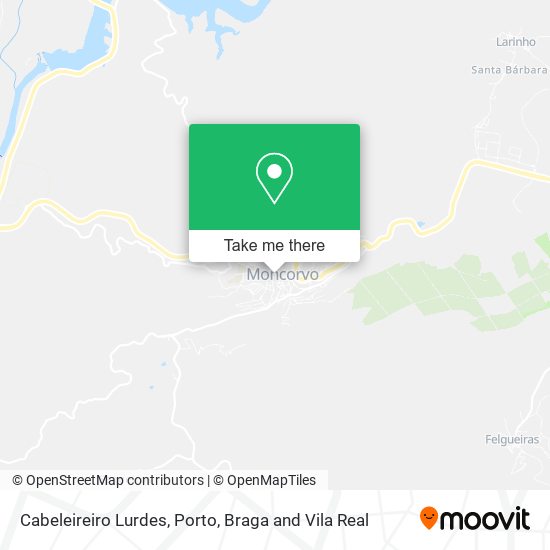 Cabeleireiro Lurdes mapa