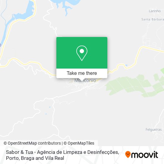 Sabor & Tua - Agência de Limpeza e Desinfecções map