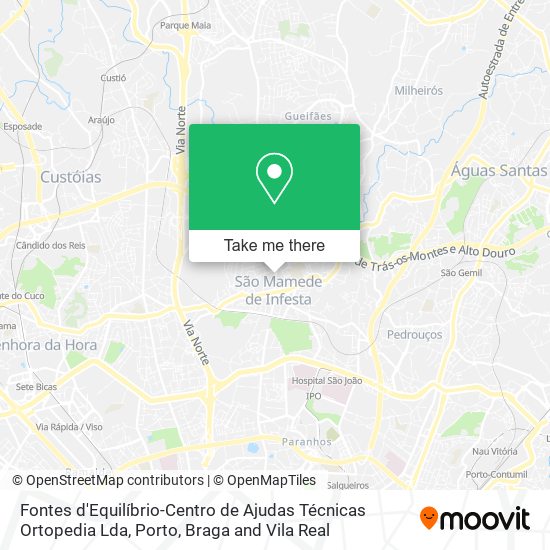 Fontes d'Equilíbrio-Centro de Ajudas Técnicas Ortopedia Lda mapa