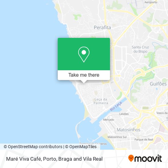 Maré Viva Café map