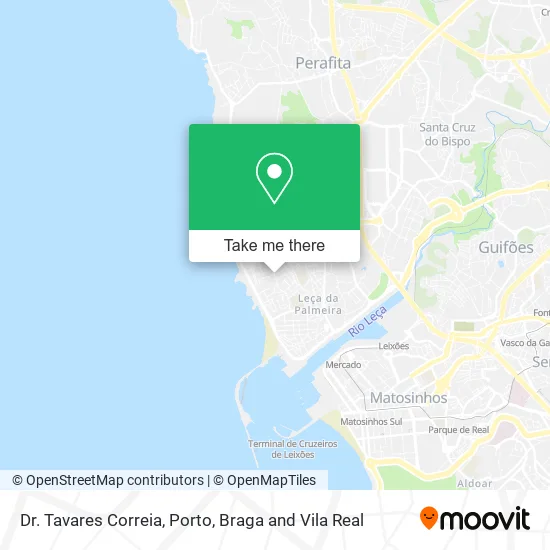 Dr. Tavares Correia map