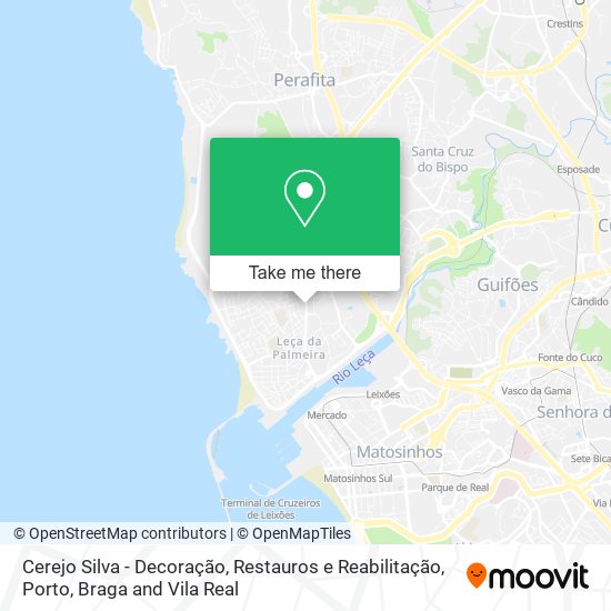 Cerejo Silva - Decoração, Restauros e Reabilitação map