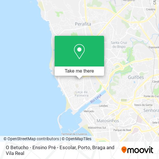 O Betucho - Ensino Pré - Escolar map