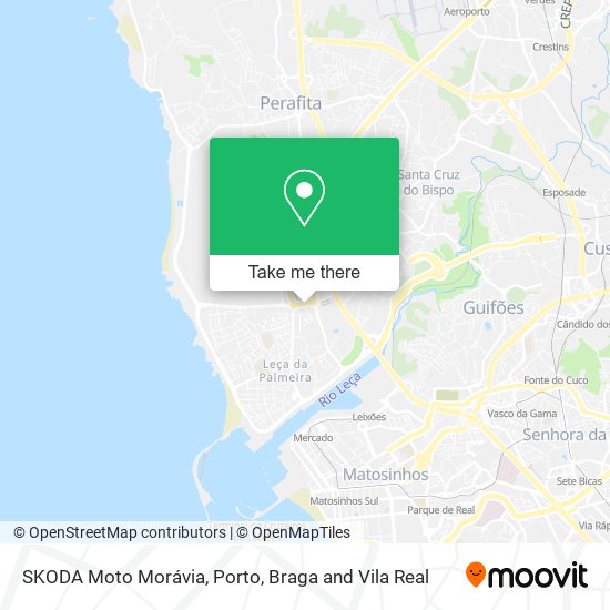 SKODA Moto Morávia map