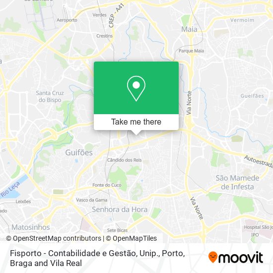 Fisporto - Contabilidade e Gestão, Unip. mapa