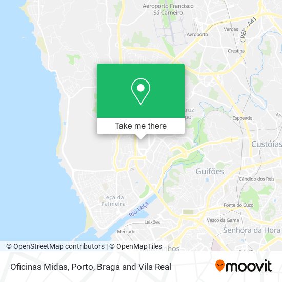 Oficinas Midas map