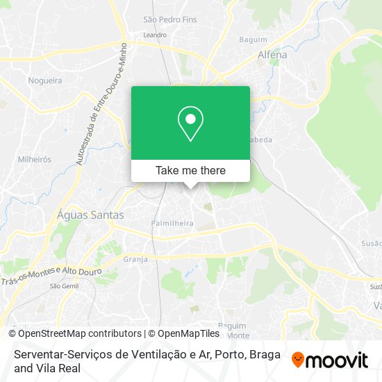 Serventar-Serviços de Ventilação e Ar mapa