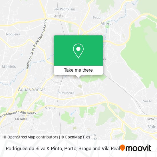 Rodrigues da Silva & Pinto map