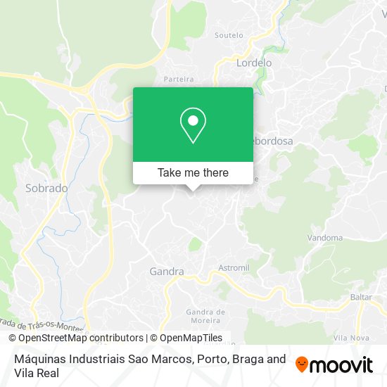 Máquinas Industriais Sao Marcos map