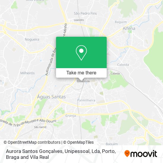 Aurora Santos Gonçalves, Unipessoal, Lda map
