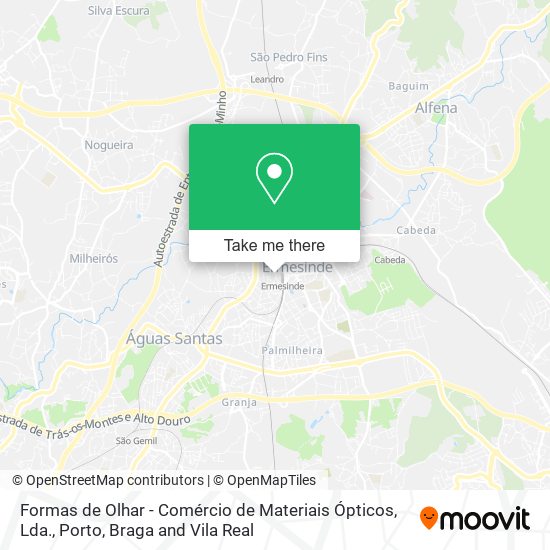Formas de Olhar - Comércio de Materiais Ópticos, Lda. mapa