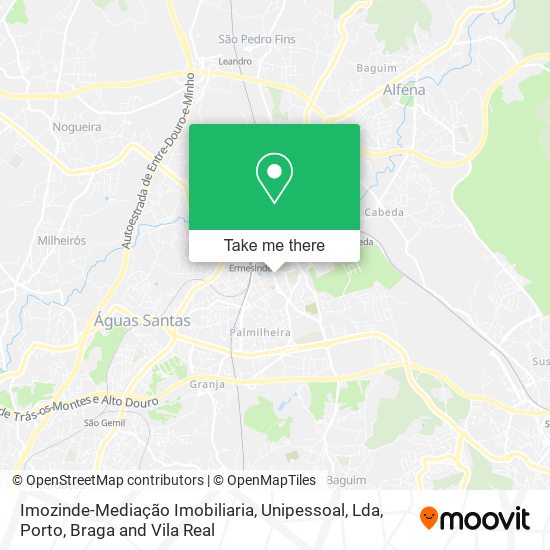 Imozinde-Mediação Imobiliaria, Unipessoal, Lda map