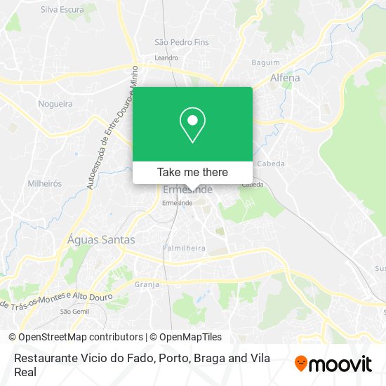 Restaurante Vicio do Fado map